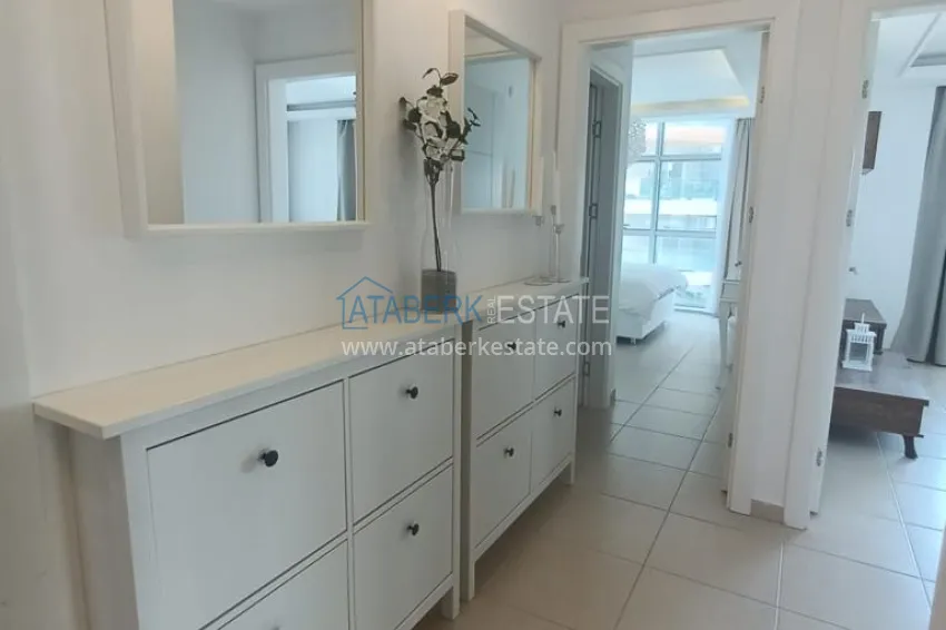 Purchase Turnkey three-room apartment with sea view in Avsallar, Alanya 2 