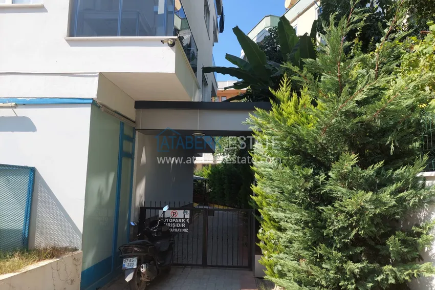 One bedroom apartment for rent in the center of Alanya, a 4-minute walk from Cleopatra Beach 3 