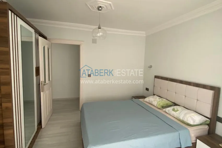 Purchase  One-bedroom apartment for rent in the center of Alanya with mountain views No. 17 4 