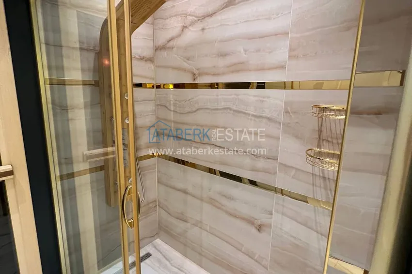 Purchase  View two-storey villa with luxurious furniture and sea view, Mahmutlar district - Alanya 34 