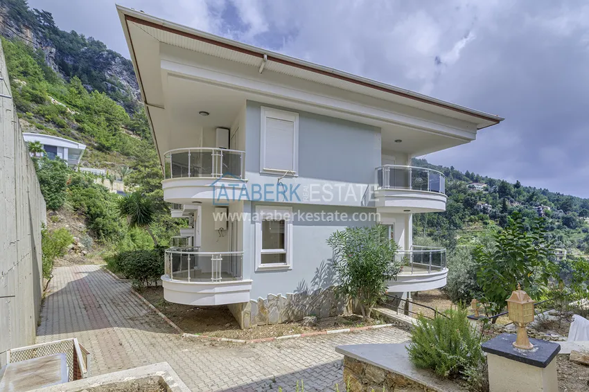 Furnished duplex with a view directly from the owner — Bektash mountain district, Alanya 6 