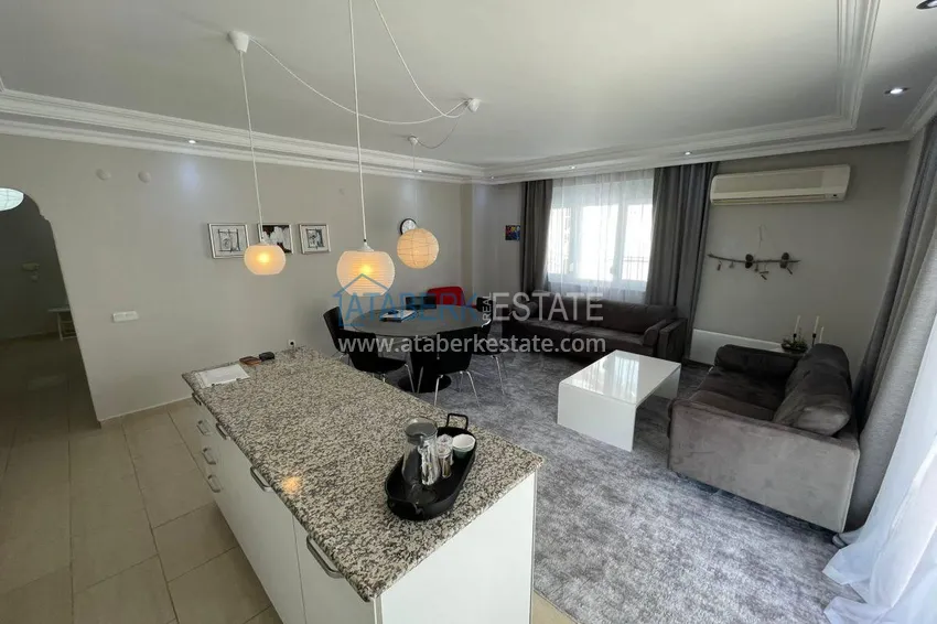 Purchase Duplex apartment in Alanya - Oba with furniture and mountain views, the area is open for residence permit 4 