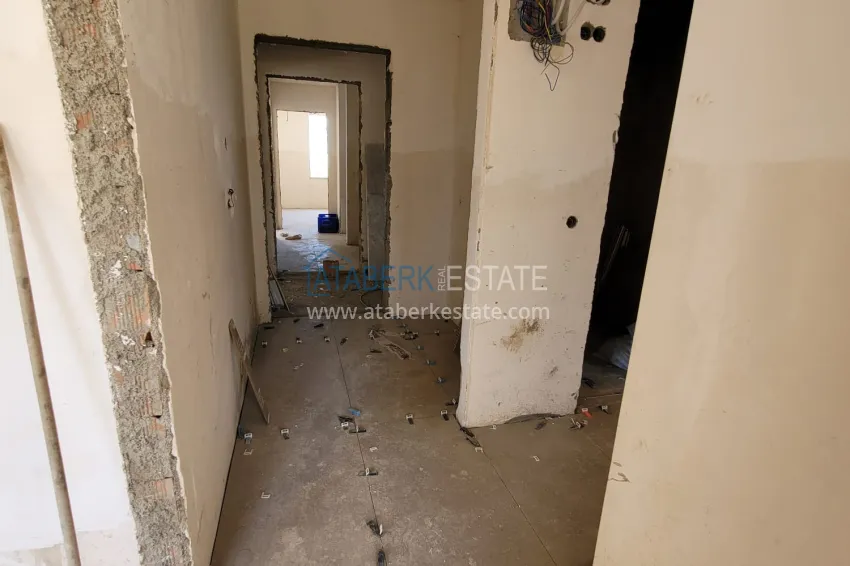 Purchase Finished two-bedroom apartment in a complex under completion in Mahmutlar 3