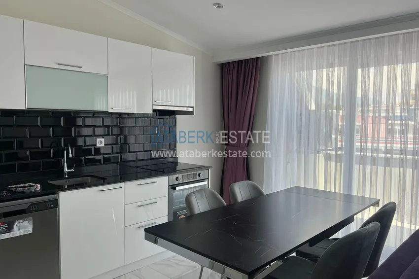 Purchase  Duplex penthouse with sea views in the Kestel area in an ultra-luxury complex with a private beach B-20 3 