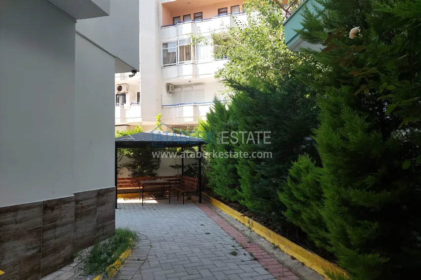 One bedroom apartment for rent in the center of Alanya, a 4-minute walk from Cleopatra Beach 4 