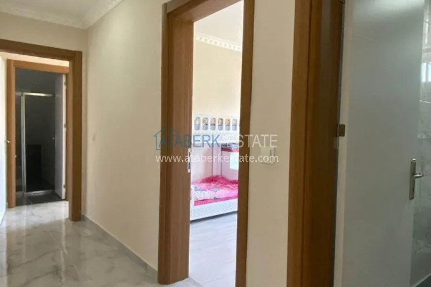 Purchase Spacious 3-bedroom duplex penthouse with furniture in Gazipasa 5 