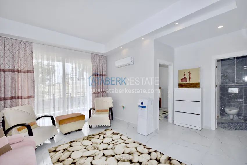 Purchase Furnished 1+1 apartment in a new modern complex - Avsallar area, Alanya 5 