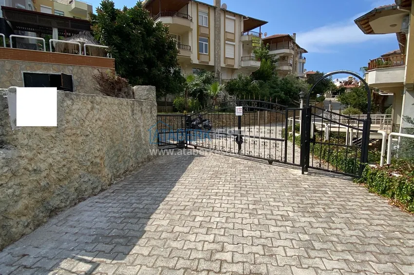 Four-storey townhouse 3+2 with furniture and sea view — Alanya, Kestel 4 