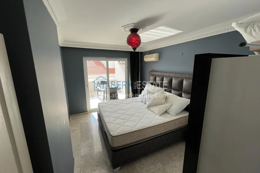 Purchase  Apartment 2+1 with furniture and sea views in a complex with infrastructure, Oba district - Alanya 4 