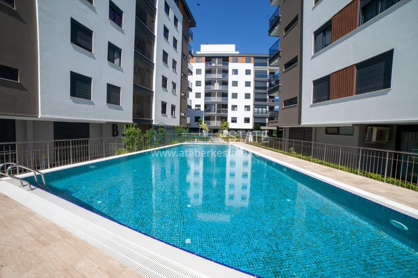Three-room apartment in Antalya, prestigious district of Uncali, new modern complex 4 