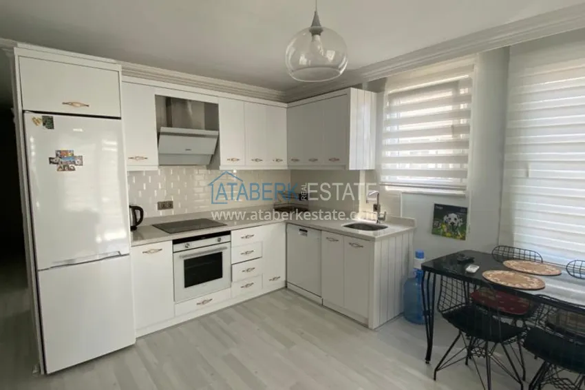 Purchase  One-bedroom apartment for rent in the center of Alanya with mountain views No. 17 6 