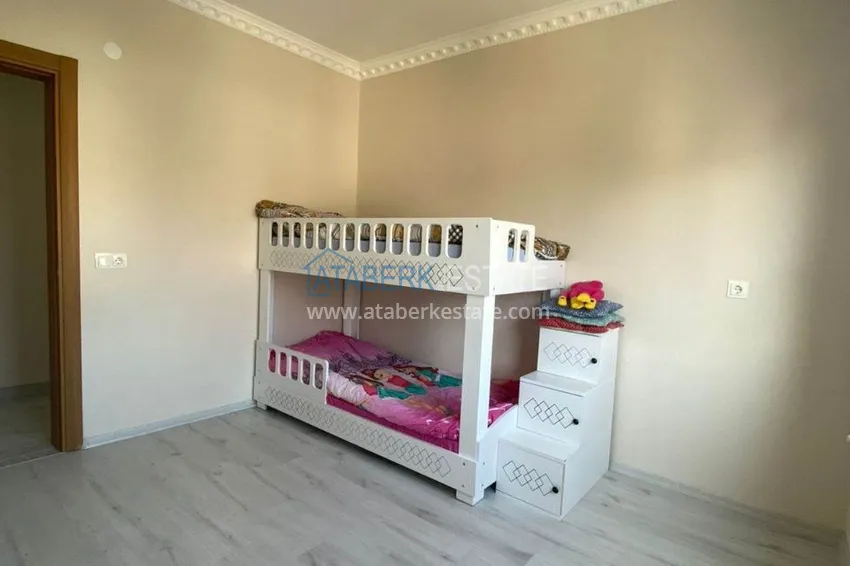 Purchase Spacious 3-bedroom duplex penthouse with furniture in Gazipasa 6 