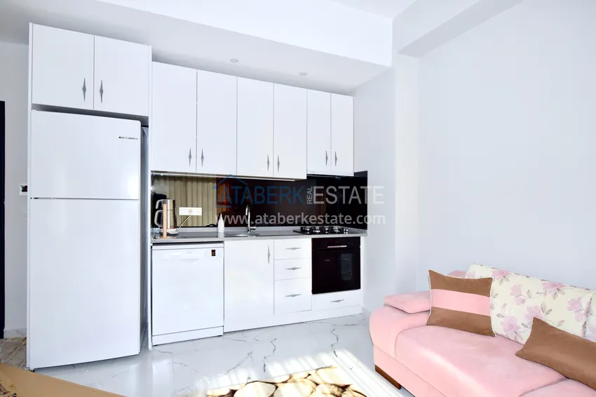 Purchase Furnished 1+1 apartment in a new modern complex - Avsallar area, Alanya 6 