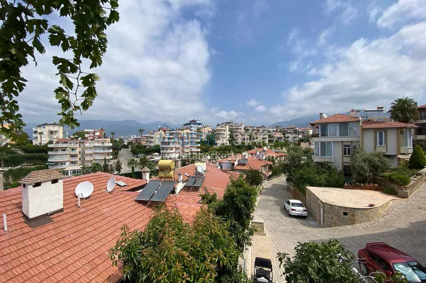 Purchase  Four-storey townhouse 3+2 with furniture and sea view — Alanya, Kestel 51 