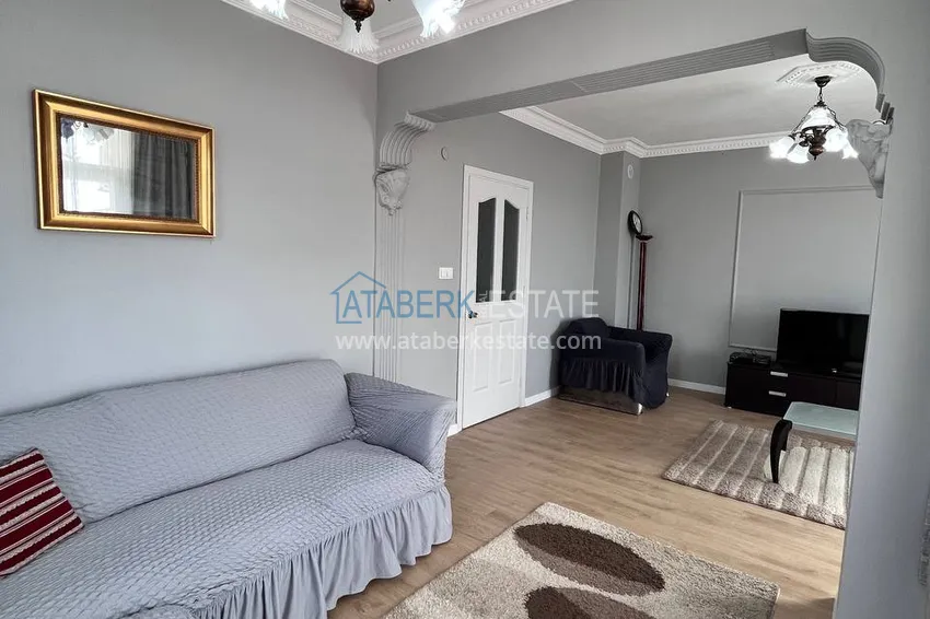 Purchase  Four-storey townhouse 3+2 with furniture and sea view — Alanya, Kestel 6 