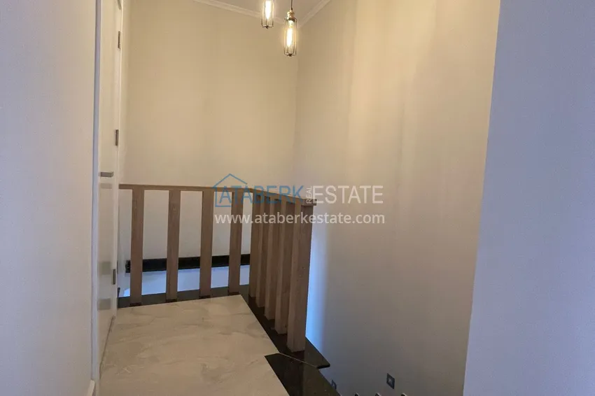 Purchase 2+1 duplex with furniture and mountain views in a young modern complex, Oba district — Alanya 5