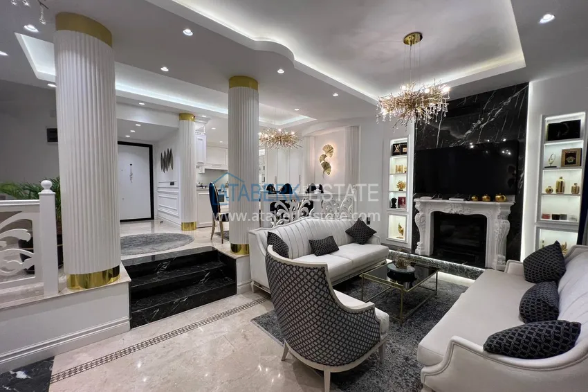 Purchase  View two-storey villa with luxurious furniture and sea view, Mahmutlar district - Alanya 6 