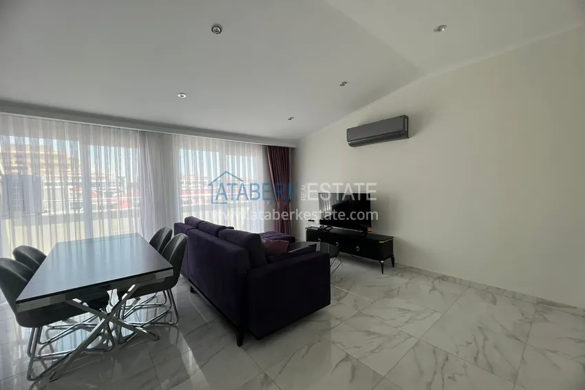 Purchase  Duplex penthouse with sea views in the Kestel area in an ultra-luxury complex with a private beach B-20 5 