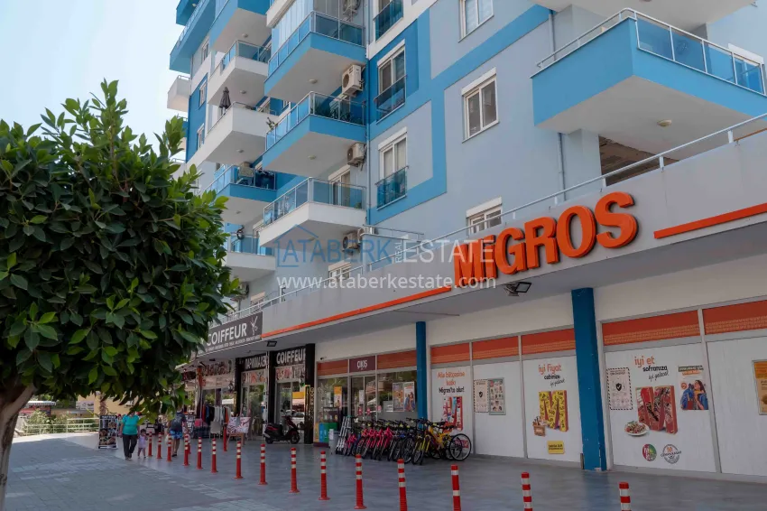 One bedroom furnished apartment 100 meters from the sea - Mahmutlar district, Alanya 6 
