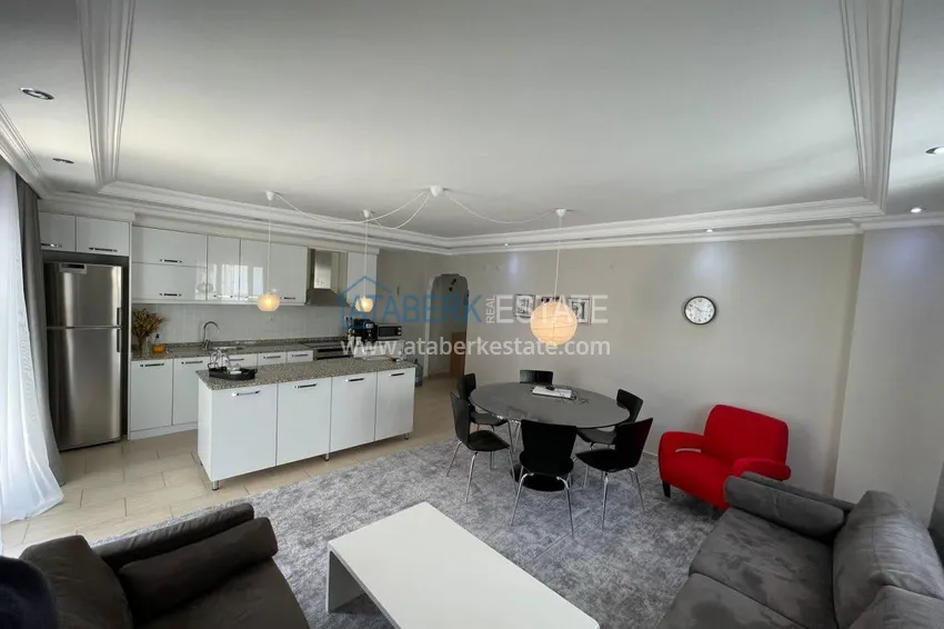 Purchase Duplex apartment in Alanya - Oba with furniture and mountain views, the area is open for residence permit 6 