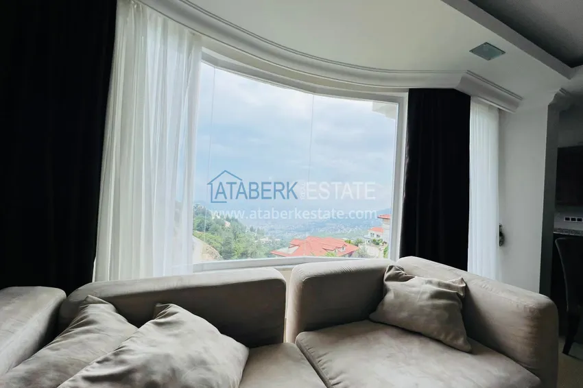 Purchase Furnished duplex with a view directly from the owner — Bektash mountain district, Alanya 7 