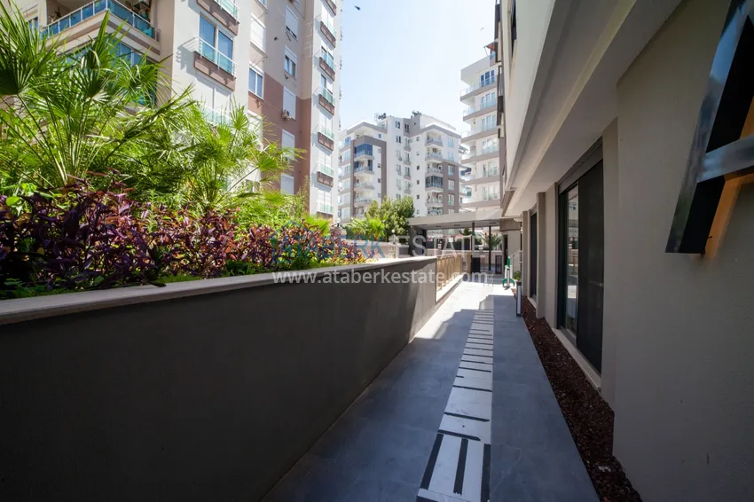Three-room apartment in Antalya, prestigious district of Uncali, new modern complex 6 