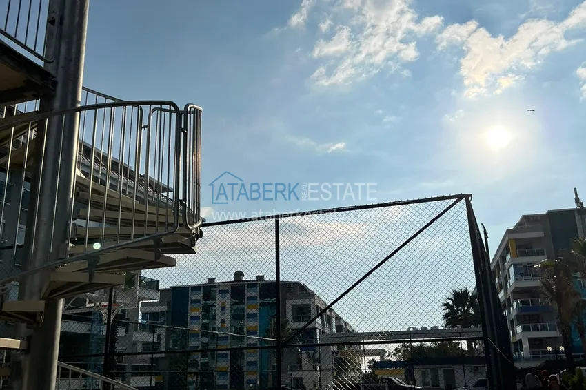 Duplex penthouse with sea views in the Kestel area in an ultra-luxury complex with a private beach B-20 10 