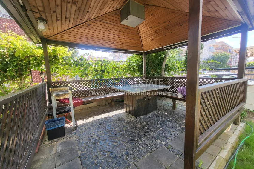 Compact turnkey apartment with a glazed balcony 400 meters from the sea - Alanya, Oba district 7 