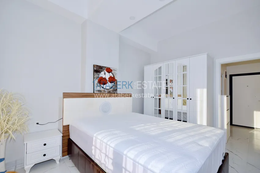 Purchase Furnished 1+1 apartment in a new modern complex - Avsallar area, Alanya 8 
