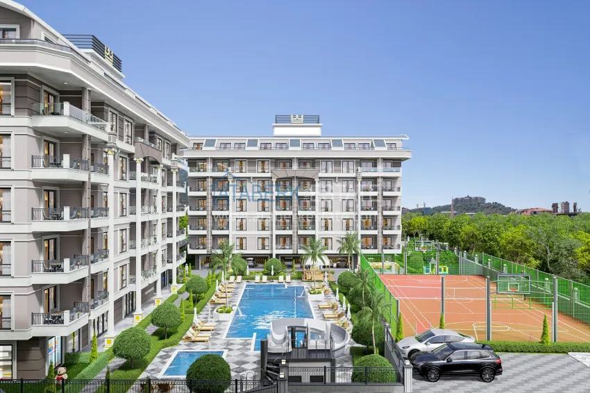 Property from a developer in Alanya - a new residential complex in Kargicak  7 