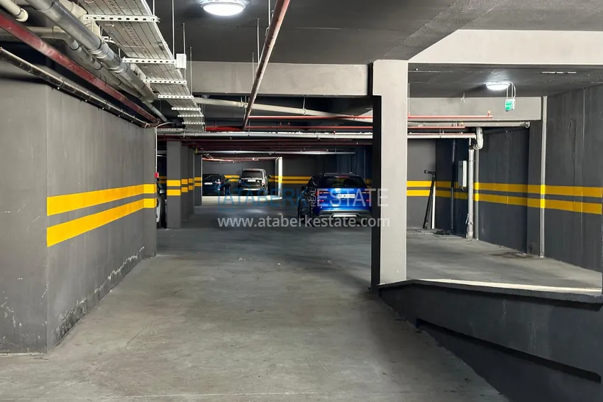 Three-room apartment in Antalya, prestigious district of Uncali, new modern complex 7 