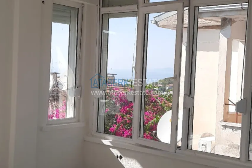 Purchase  2+1 two-story villa with garden and sea view - Yeşilyoz district, Alanya  4 