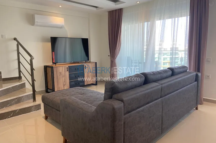 Purchase Duplex Penthouse 2 + 1 with a modern interior from the owner - Alanya, Avsallar district 7 