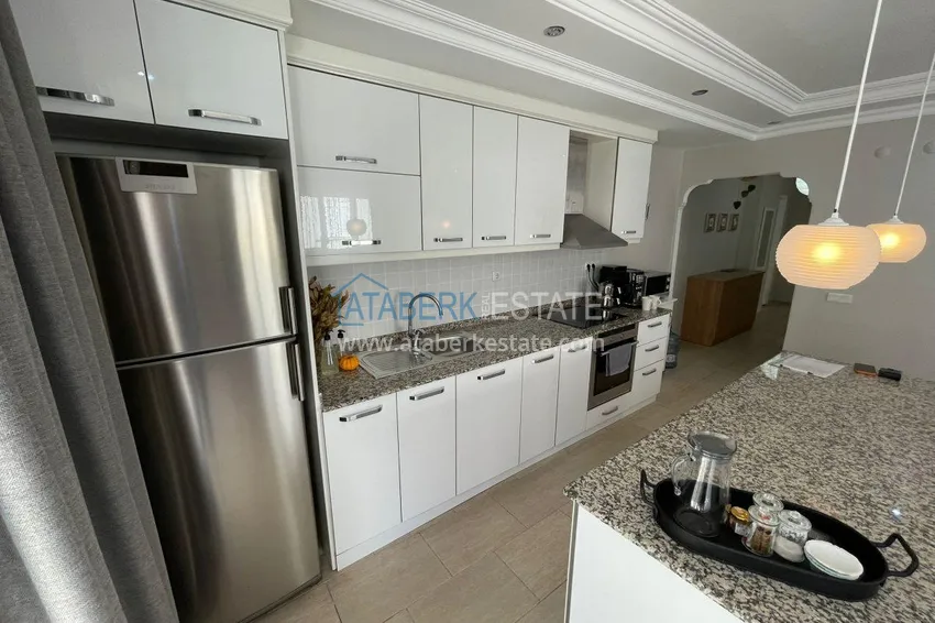 Purchase Duplex apartment in Alanya - Oba with furniture and mountain views, the area is open for residence permit 8 