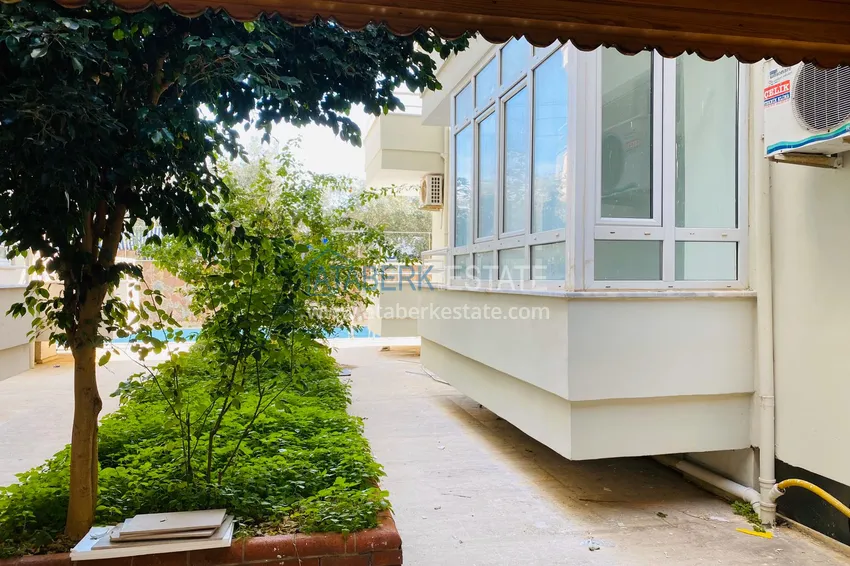 One-bedroom apartment for rent in the center of Alanya with mountain views No. 17 8 