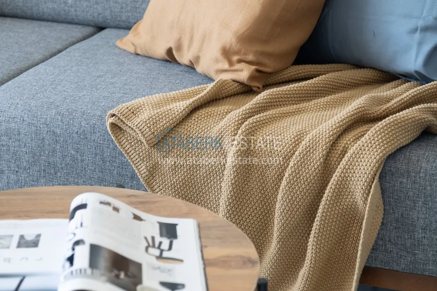 Purchase  Apartment 1+1 furnished with designer interior in a new building, Avsallar area - Alanya. Suitable for short term rental 8 