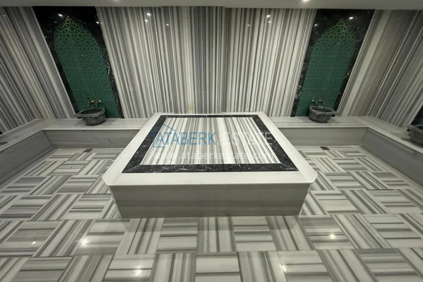 Three-room apartment in Antalya, prestigious district of Uncali, new modern complex 9 