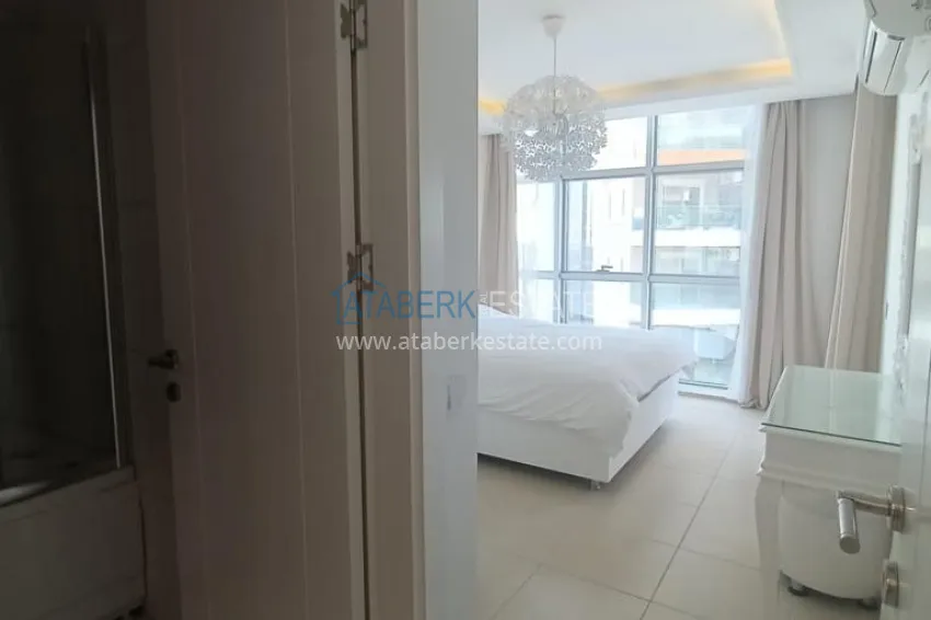 Purchase Turnkey three-room apartment with sea view in Avsallar, Alanya 8 