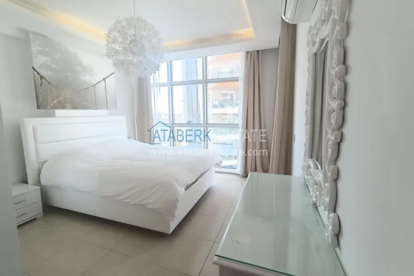Purchase Turnkey three-room apartment with sea view in Avsallar, Alanya 9 