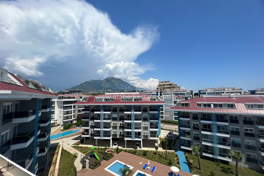 Purchase  Duplex penthouse with sea views in the Kestel area in an ultra-luxury complex with a private beach B-20 9 