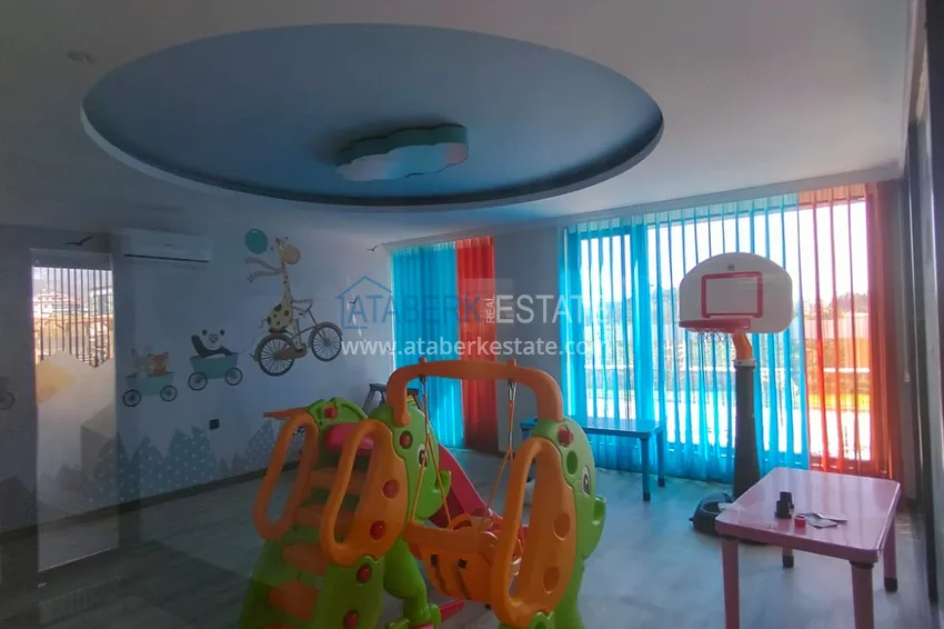 1+1 apartment with furniture and mountain views in a modern boutique complex, Oba district — Alanya 11 