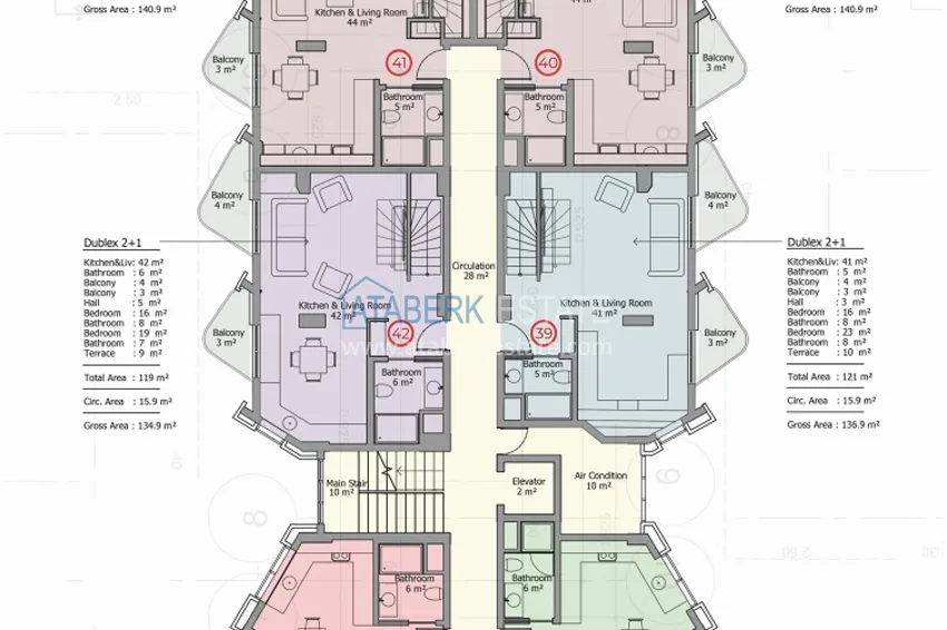 Buy cheap Premium residential complex on the beachfront in Mahmutlar, Alanya 6 
