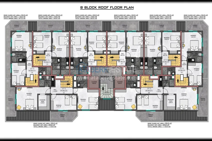 Buy cheap Property from a developer in Alanya - a new residential complex in Kargicak  6 