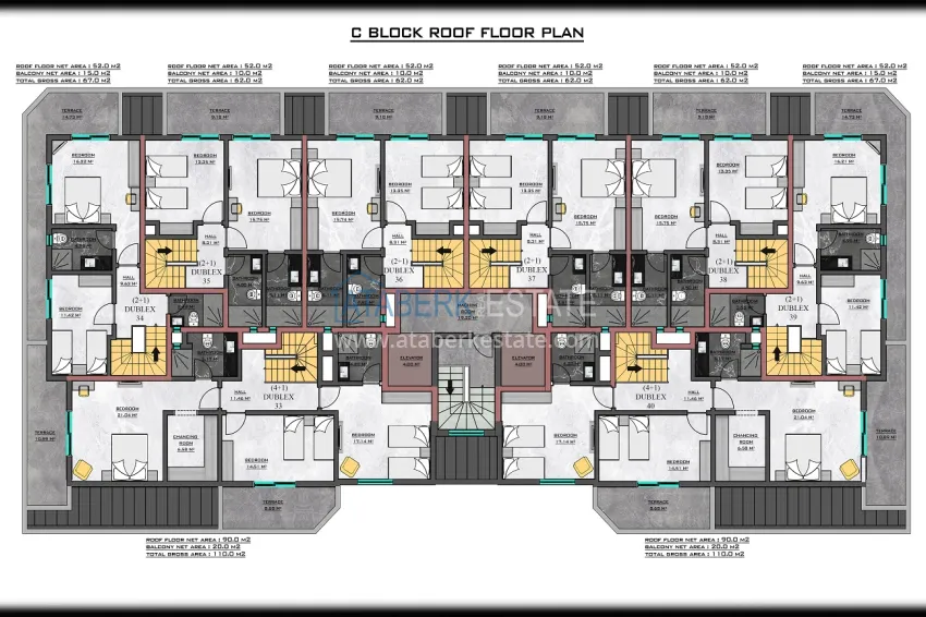 Buy cheap Property from a developer in Alanya - a new residential complex in Kargicak  13 