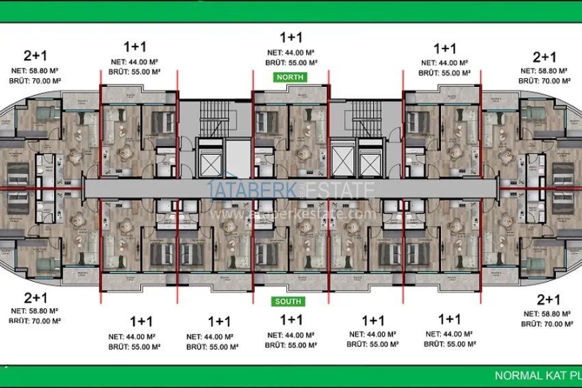 Buy cheap Start of sales! Apartments from a reliable developer at the excavation stage in the Teje-Mersin area 2 