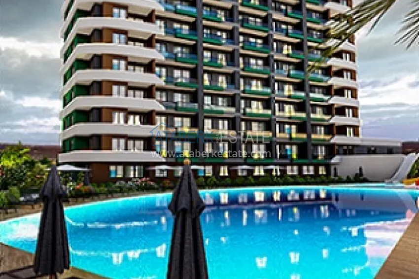 Start of sales! Apartments from a reliable developer at the excavation stage in the Teje-Mersin area 15 