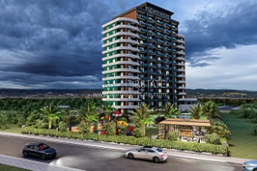 Start of sales! Apartments from a reliable developer at the excavation stage in the Teje-Mersin area 16 