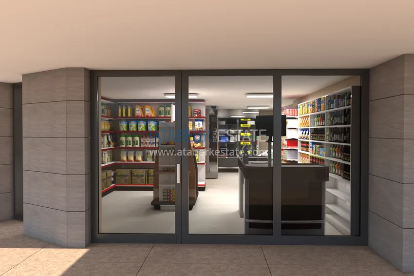 Premium residential complex on the beachfront in Mahmutlar, Alanya 13 