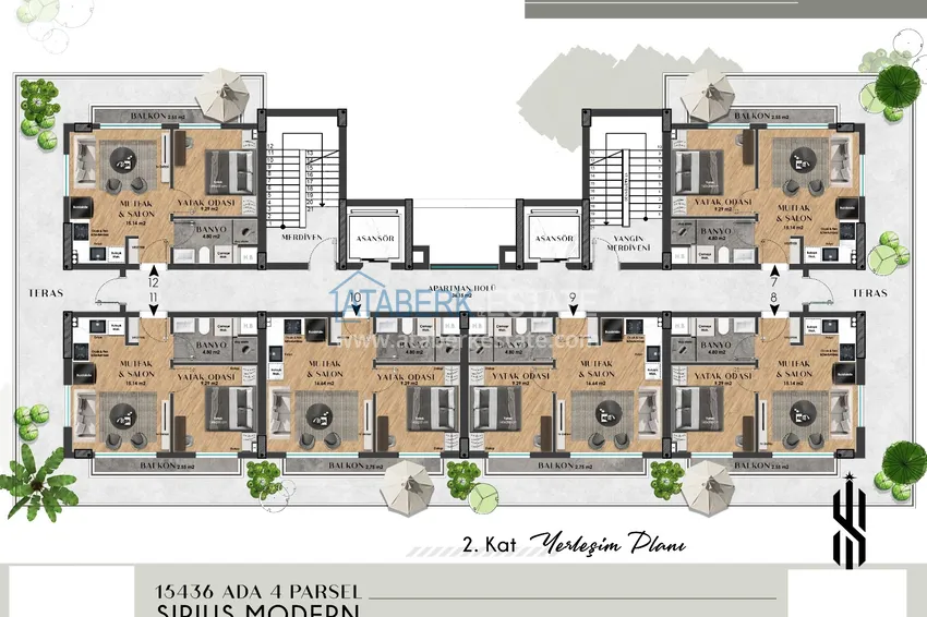 Buy cheap Real estate from a developer in Antalya - a comfortable residential complex in the Aksu district, Altintash 3