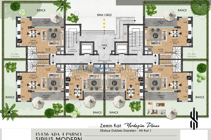 Buy cheap Real estate from a developer in Antalya - a comfortable residential complex in the Aksu district, Altintash 5